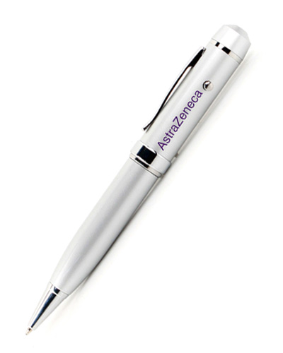 Caneta Pen Drive com Laser Point Personalizada